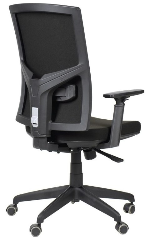 Fotel obrotowy KB-8922B CZARNY - krzesło biurowe do biurka - TILT Fotel obrotowy KB-8922B CZARNY - krzesło biurowe do biurka - TILT