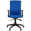 Fotel obrotowy KB-8922B NIEBIESKI - krzesło biurowe do biurka - TILT Fotel obrotowy KB-8922B NIEBIESKI - krzesło biurowe do biurka - TILT