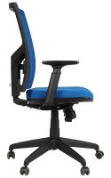Fotel obrotowy KB-8922B NIEBIESKI - krzesło biurowe do biurka - TILT Fotel obrotowy KB-8922B NIEBIESKI - krzesło biurowe do biurka - TILT