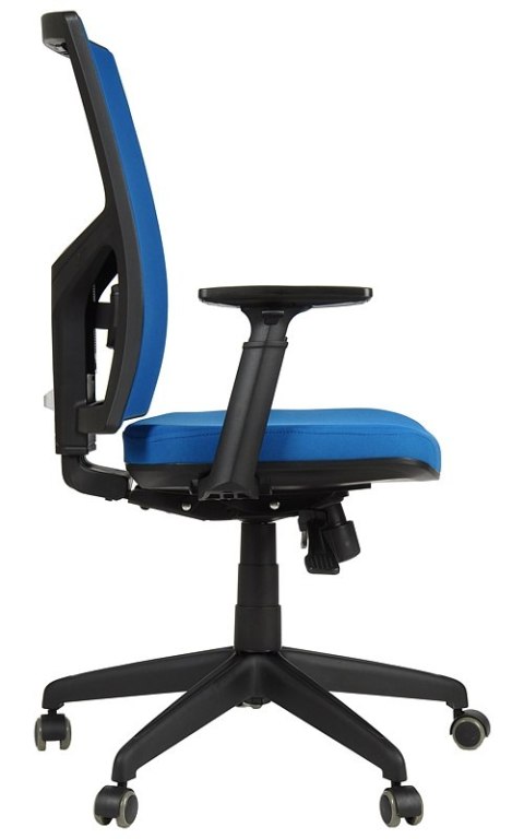 Fotel obrotowy KB-8922B NIEBIESKI - krzesło biurowe do biurka - TILT Fotel obrotowy KB-8922B NIEBIESKI - krzesło biurowe do biurka - TILT