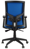 Fotel obrotowy KB-8922B NIEBIESKI - krzesło biurowe do biurka - TILT Fotel obrotowy KB-8922B NIEBIESKI - krzesło biurowe do biurka - TILT