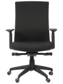 Fotel obrotowy KB-8922B-S CZARNY - krzesło biurowe do biurka - TILT