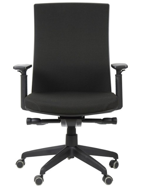 Fotel obrotowy KB-8922B-S CZARNY - krzesło biurowe do biurka - TILT Fotel obrotowy KB-8922B-S CZARNY - krzesło biurowe do biurka - TILT
