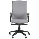 Fotel obrotowy KB-8922B-S SZARY - krzesło biurowe do biurka - TILT Fotel obrotowy KB-8922B-S SZARY - krzesło biurowe do biurka - TILT
