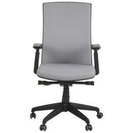 Fotel obrotowy KB-8922B-S SZARY - krzesło biurowe do biurka - TILT