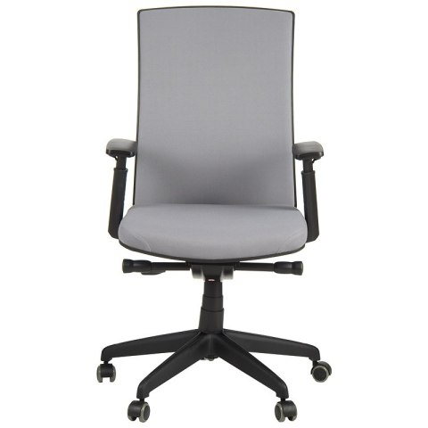 Fotel obrotowy KB-8922B-S SZARY - krzesło biurowe do biurka - TILT Fotel obrotowy KB-8922B-S SZARY - krzesło biurowe do biurka - TILT