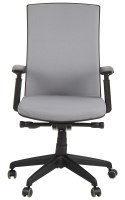 Fotel obrotowy KB-8922B-S SZARY - krzesło biurowe do biurka - TILT Fotel obrotowy KB-8922B-S SZARY - krzesło biurowe do biurka - TILT