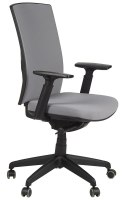 Fotel obrotowy KB-8922B-S SZARY - krzesło biurowe do biurka - TILT Fotel obrotowy KB-8922B-S SZARY - krzesło biurowe do biurka - TILT
