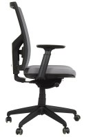 Fotel obrotowy KB-8922B-S SZARY - krzesło biurowe do biurka - TILT Fotel obrotowy KB-8922B-S SZARY - krzesło biurowe do biurka - TILT