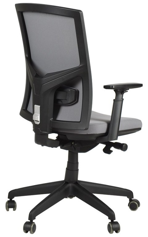 Fotel obrotowy KB-8922B-S SZARY - krzesło biurowe do biurka - TILT Fotel obrotowy KB-8922B-S SZARY - krzesło biurowe do biurka - TILT