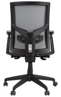 Fotel obrotowy KB-8922B-S SZARY - krzesło biurowe do biurka - TILT Fotel obrotowy KB-8922B-S SZARY - krzesło biurowe do biurka - TILT