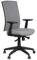 Fotel obrotowy KB-8922B SZARY - krzesło biurowe do biurka - TILT