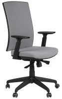 Fotel obrotowy KB-8922B SZARY - krzesło biurowe do biurka - TILT Fotel obrotowy KB-8922B SZARY - krzesło biurowe do biurka - TILT