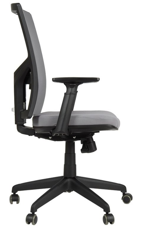 Fotel obrotowy KB-8922B SZARY - krzesło biurowe do biurka - TILT Fotel obrotowy KB-8922B SZARY - krzesło biurowe do biurka - TILT