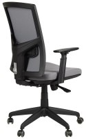 Fotel obrotowy KB-8922B SZARY - krzesło biurowe do biurka - TILT