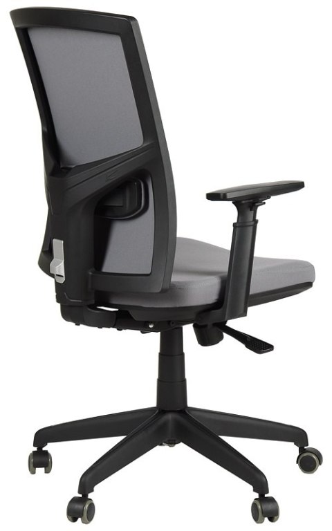 Fotel obrotowy KB-8922B SZARY - krzesło biurowe do biurka - TILT Fotel obrotowy KB-8922B SZARY - krzesło biurowe do biurka - TILT