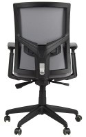 Fotel obrotowy KB-8922B SZARY - krzesło biurowe do biurka - TILT Fotel obrotowy KB-8922B SZARY - krzesło biurowe do biurka - TILT