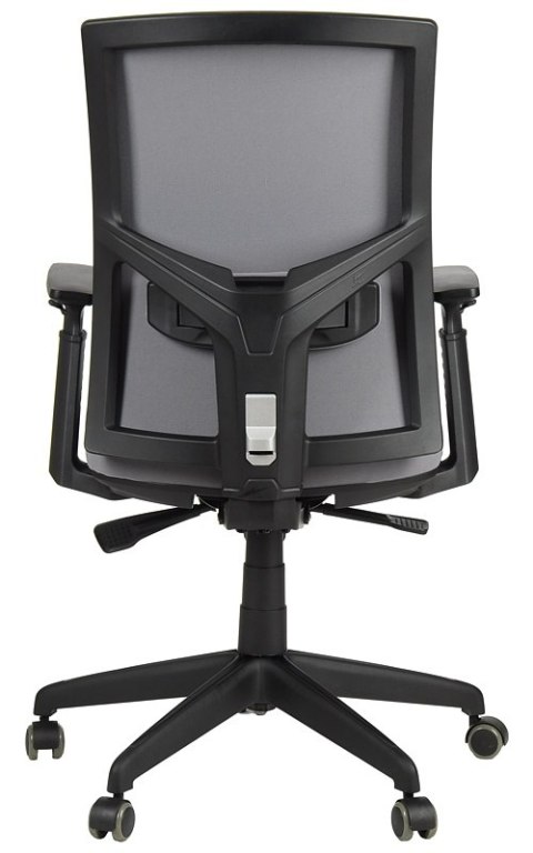 Fotel obrotowy KB-8922B SZARY - krzesło biurowe do biurka - TILT Fotel obrotowy KB-8922B SZARY - krzesło biurowe do biurka - TILT