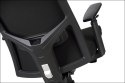 Fotel obrotowy KB-8922B SZARY - krzesło biurowe do biurka - TILT Fotel obrotowy KB-8922B SZARY - krzesło biurowe do biurka - TILT