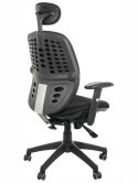 Fotel obrotowy KB-912A CZARNY - krzesło biurowe do biurka - TILT, ZAGŁÓWEK Fotel obrotowy KB-912A CZARNY - krzesło biurowe do biurka - TILT, ZAGŁÓWEK