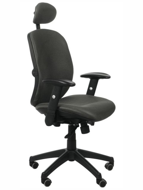 Fotel obrotowy KB-912A GRAFIT - krzesło biurowe do biurka - TILT, ZAGŁÓWEK Fotel obrotowy KB-912A GRAFIT - krzesło biurowe do biurka - TILT, ZAGŁÓWEK