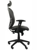 Fotel obrotowy KB-912A GRAFIT - krzesło biurowe do biurka - TILT, ZAGŁÓWEK Fotel obrotowy KB-912A GRAFIT - krzesło biurowe do biurka - TILT, ZAGŁÓWEK