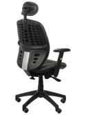 Fotel obrotowy KB-912A GRAFIT - krzesło biurowe do biurka - TILT, ZAGŁÓWEK Fotel obrotowy KB-912A GRAFIT - krzesło biurowe do biurka - TILT, ZAGŁÓWEK