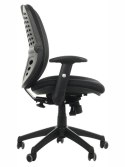 Fotel obrotowy KB-912B CZARNY - krzesło biurowe do biurka - TILT Fotel obrotowy KB-912B CZARNY - krzesło biurowe do biurka - TILT
