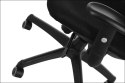 Fotel obrotowy KB-912B CZARNY - krzesło biurowe do biurka - TILT Fotel obrotowy KB-912B CZARNY - krzesło biurowe do biurka - TILT