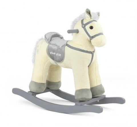 Milly Mally Koń Konik na biegunach PePe Beige Milly Mally Koń Konik na biegunach PePe Beige