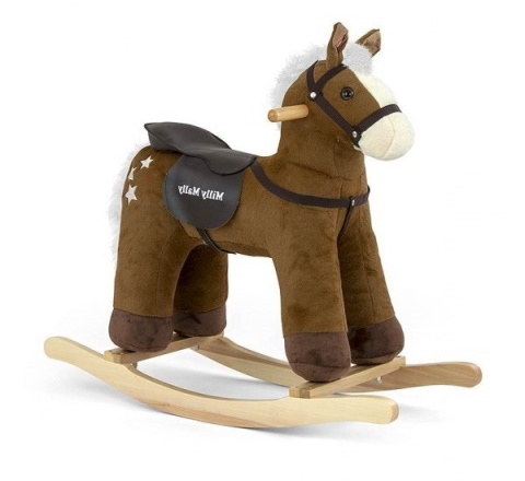 Milly Mally Koń Konik na biegunach PePe Dark Brown Milly Mally Koń Konik na biegunach PePe Dark Brown
