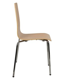 Krzesło konferencyjne TDC-132B BUK - stacjonarne biurowe z możliwością sztaplowania