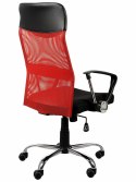 Fotel obrotowy ZH-935 CZERWONY - krzesło biurowe do biurka - TILT Fotel obrotowy ZH-935 CZERWONY - krzesło biurowe do biurka - TILT