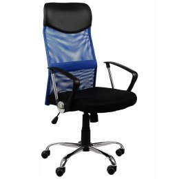 Fotel obrotowy ZH-935 NIEBIESKI - krzesło biurowe do biurka - TILT