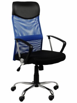 Fotel obrotowy ZH-935 NIEBIESKI - krzesło biurowe do biurka - TILT