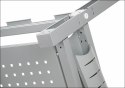STELAŻ BIURKA CK-UD regulowany - 140 cm, alu STELAŻ BIURKA CK-UD regulowany - 140 cm, alu