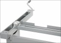 STELAŻ BIURKA CK-UD regulowany - 140 cm, alu STELAŻ BIURKA CK-UD regulowany - 140 cm, alu