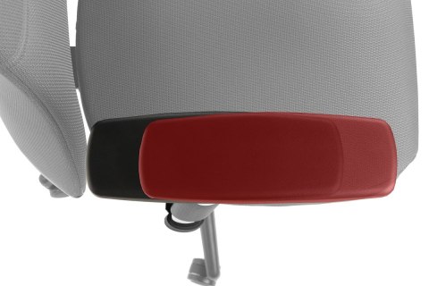 Fotel obrotowy KENTON SZARY PU - krzesło biurowe do biurka - TILT Fotel obrotowy KENTON SZARY PU - krzesło biurowe do biurka - TILT