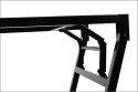 STELAŻ DO BIURKA SKŁADANY NY-A024 - 156x76 cm, aluminium STELAŻ DO BIURKA SKŁADANY NY-A024 - 156x76 cm, aluminium