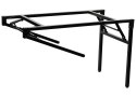 STELAŻ DO BIURKA SKŁADANY NY-A024 - 156x76 cm, czarny STELAŻ DO BIURKA SKŁADANY NY-A024 - 156x76 cm, czarny