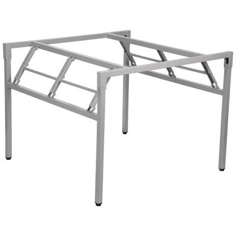 STELAŻ DO BIURKA SKŁADANY NY-A024 KW. - 96x96 cm, aluminium STELAŻ DO BIURKA SKŁADANY NY-A024 KW. - 96x96 cm, aluminium