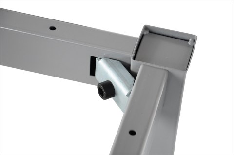 STELAŻ DO BIURKA RAMOWY NY-A057/K regulowany - 136x66 cm, alu STELAŻ DO BIURKA RAMOWY NY-A057/K regulowany - 136x66 cm, alu