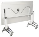 STELAŻ DO BIURKA NY-A105 uchylny 146x59x72,5 aluminiowy STELAŻ DO BIURKA NY-A105 uchylny 146x59x72,5 aluminiowy
