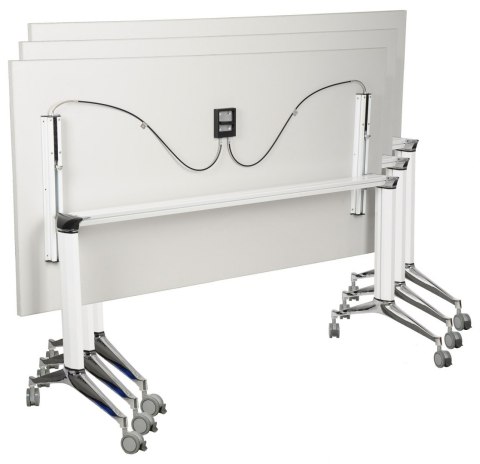 STELAŻ DO BIURKA NY-A105 uchylny 146x59x72,5 aluminiowy STELAŻ DO BIURKA NY-A105 uchylny 146x59x72,5 aluminiowy