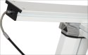 STELAŻ DO BIURKA NY-A105 uchylny 146x59x72,5 aluminiowy STELAŻ DO BIURKA NY-A105 uchylny 146x59x72,5 aluminiowy