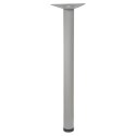 NOGA DO STOŁU NY-B033 - aluminium okrągła z regulowaną stopką NOGA DO STOŁU NY-B033 - aluminium okrągła z regulowaną stopką