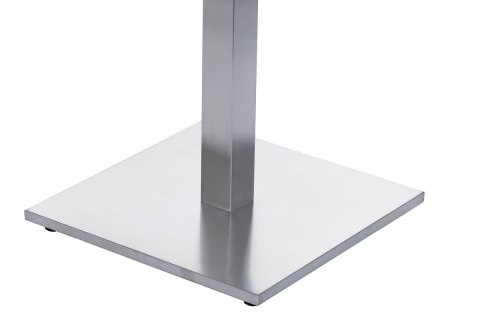 PODSTAWA STOLIKA SH-2002-1/S/6 szczotkowana - 45x45 cm - kwadratowa PODSTAWA STOLIKA SH-2002-1/S/6 szczotkowana - 45x45 cm - kwadratowa