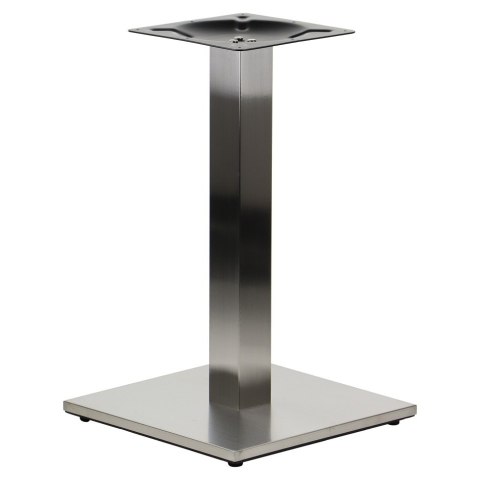 PODSTAWA STOLIKA SH-2002-1/S/8 szczotkowana - 45x45cm - kwadratowa PODSTAWA STOLIKA SH-2002-1/S/8 szczotkowana - 45x45cm - kwadratowa