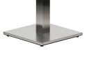 PODSTAWA STOLIKA SH-2002-1/S/8 szczotkowana - 45x45cm - kwadratowa PODSTAWA STOLIKA SH-2002-1/S/8 szczotkowana - 45x45cm - kwadratowa