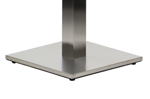 PODSTAWA STOLIKA SH-2002-1/S/8 szczotkowana - 45x45cm - kwadratowa PODSTAWA STOLIKA SH-2002-1/S/8 szczotkowana - 45x45cm - kwadratowa